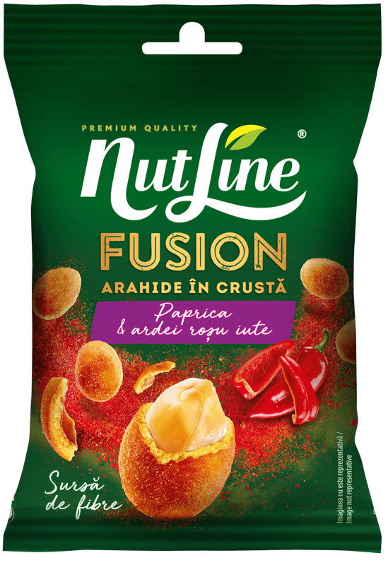 Nutline Fusion Peanuts Paprika & Peppers