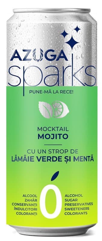 Azuga Sparks Mocktail Mojito