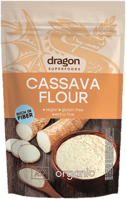 Dragon Superfoods ECO Faina de manioc (cassava)