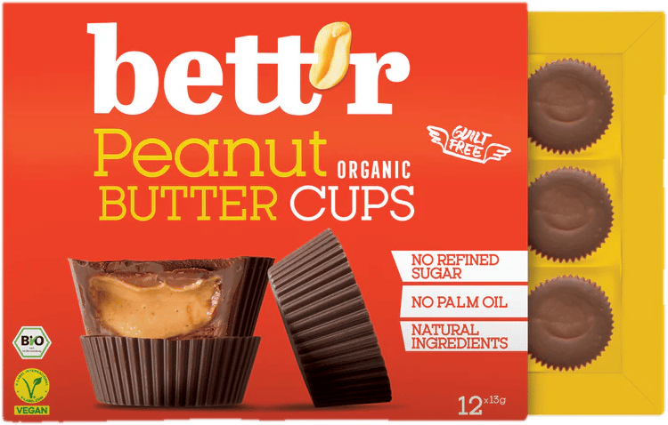 Betrr ECO Cutie praline de ciocolata cu unt de arahide