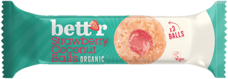 Bettr ECO Bilute de fructe cu umplutura de capsuni