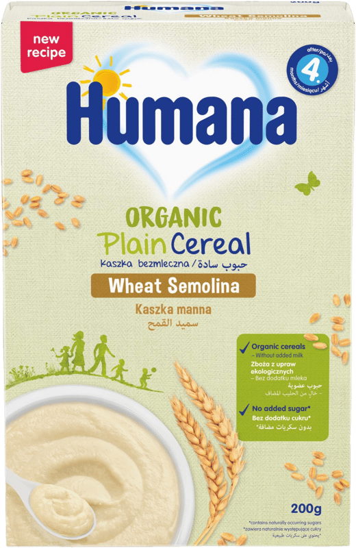 Humana ECO Gris de grau fara lapte