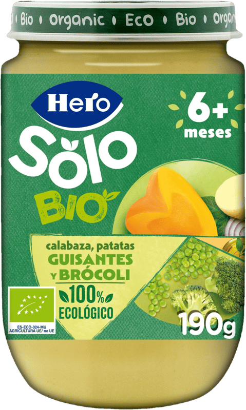 Hero Solo ECO Meniu cu dovleac, cartofi, mazare, brocoli