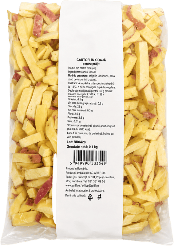 Casa Taraneasca Unfried Jacket Potatoes (without oil)