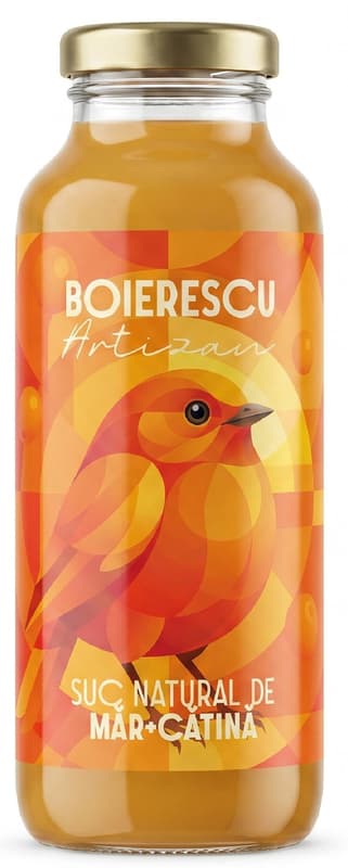 Boierescu Artizan Suc natural de mere cu catina