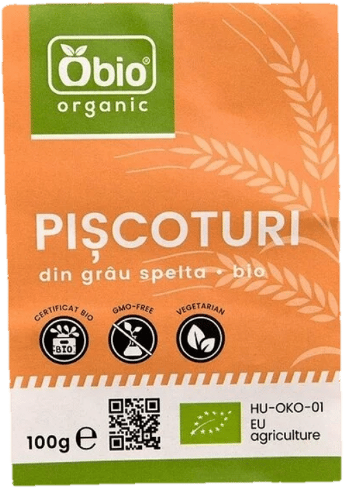 Obio ECO Piscoturi din spelta
