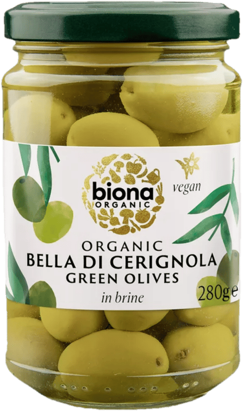 Biona ECO Masline verzi bella di cerignola in saramura