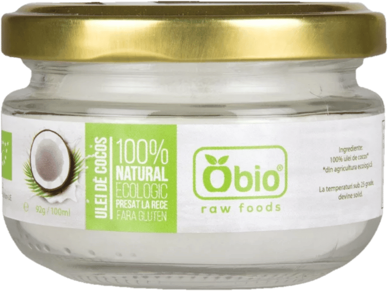 Obio ECO organic cold-pressed virgin coconut oil
