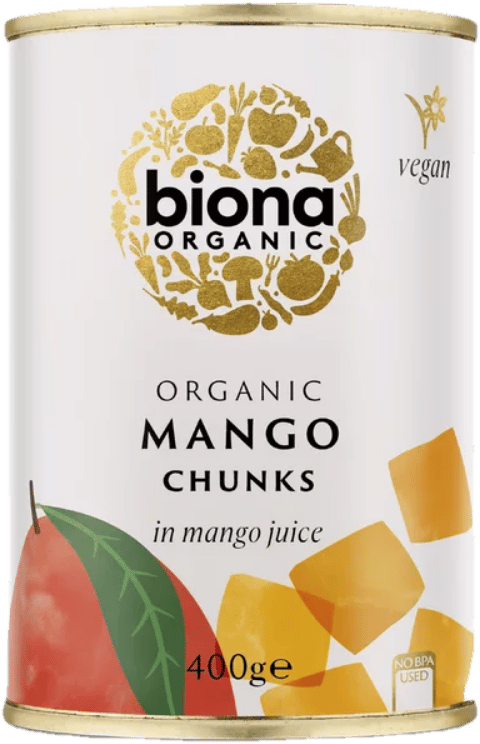 Biona ECO Mango bucati in suc de mango la conserva