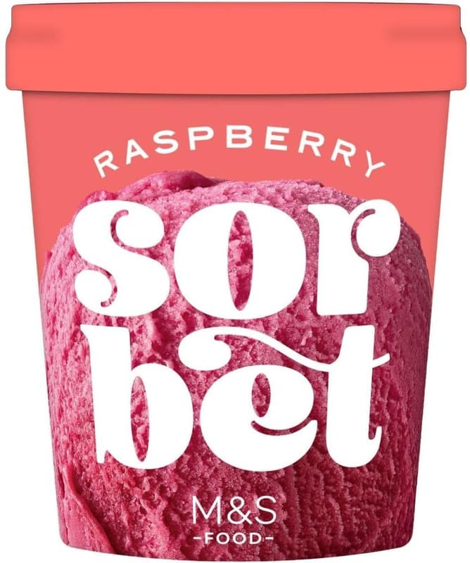 Marks & Spencer Food RASPBERRY SORBET