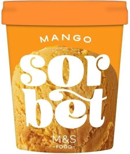 Marks & Spencer Food MANGO SORBET