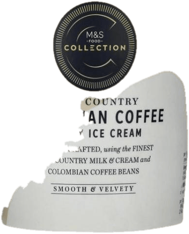 Marks & Spencer Food Collection West Country Colombian Coffee Luxury Ice Cream