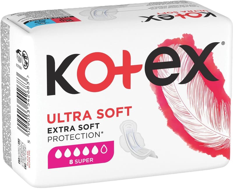 Tampoane absorbante Kotex Soft Super 8 buc