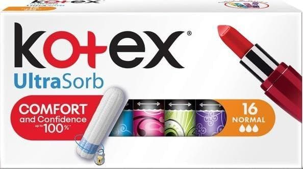 Tampoane interne Kotex Normal UltraSorb 16 buc