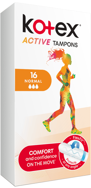Tampoane interne Kotex Active Normal 16 buc