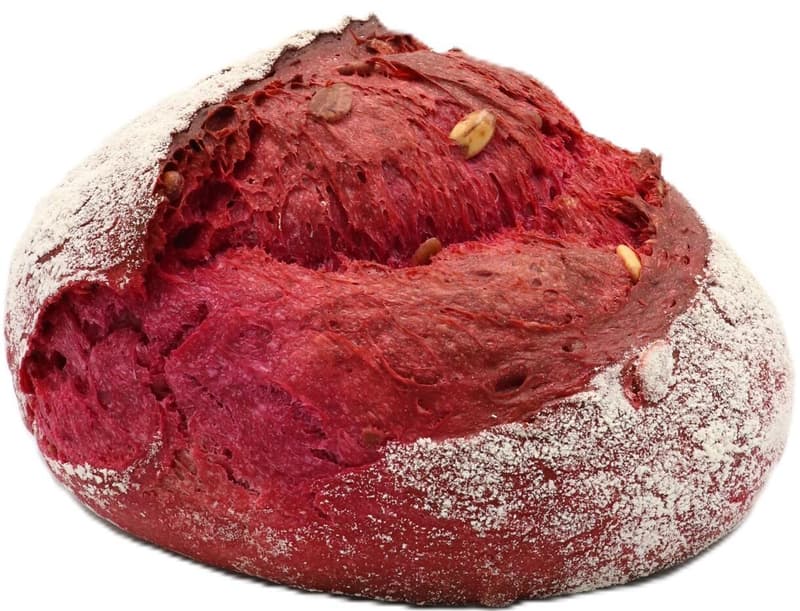 Baker House White Bread with Organic Beetroot Juice and Pumpkin Seeds