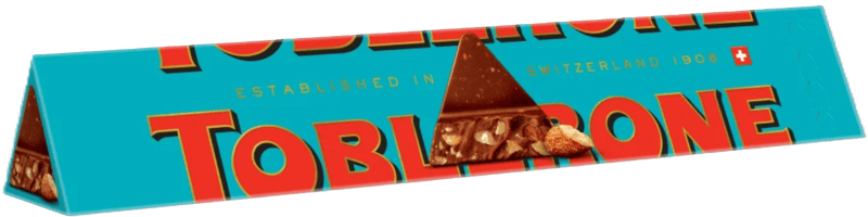 Toblerone Crunchy Almonds Milk chocolate with salted caramelized almonds