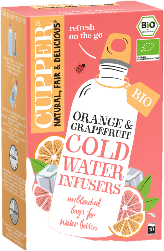 Cupper ECO Cold Infusion portocale si grapefruit