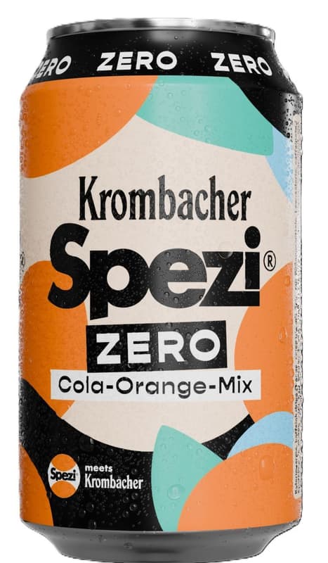 Krombacher Spezi cola orange mix zero
