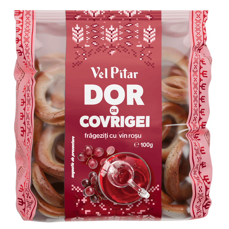 DOR Pretzels with Red Wine 100g