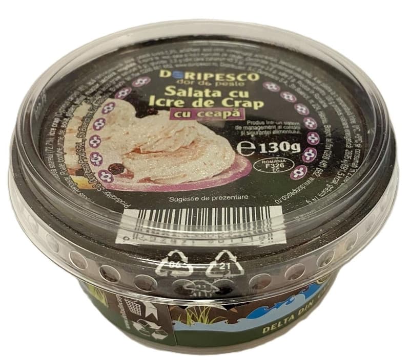 Doripesco Carp Caviar Salad with Onion