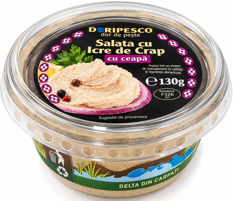 Doripesco Carp Caviar Salad with Onion