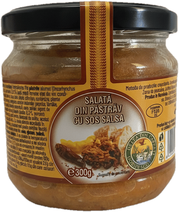 Doripesco Trout Salad with Salsa Sauce