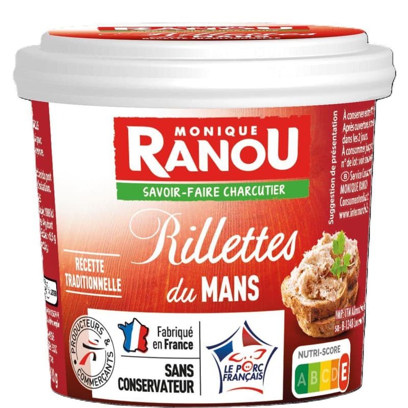 Monique Ranou Pork rillettes du Mans