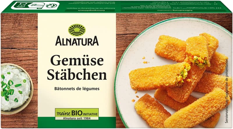 Alnatura ECO Crochete de legume cu branza edam