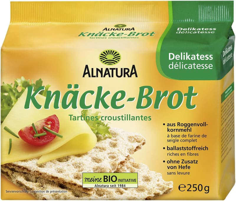 Alnatura ECO Paine crocanta gourmet cu secara