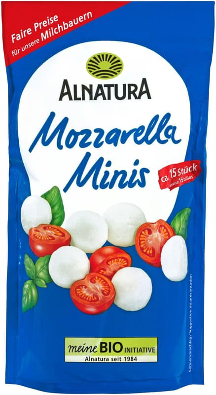 Alnatura ECO Mini mozzarella in saramura