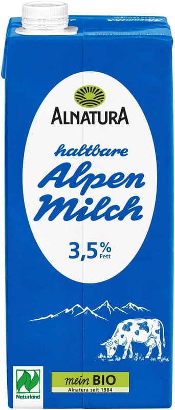 Alnatura ECO Lapte integral de vaca UHT