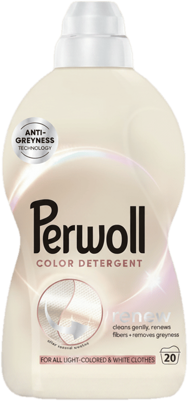 Perwoll Liquid Detergent Renew Light-Colored&White Clothes
