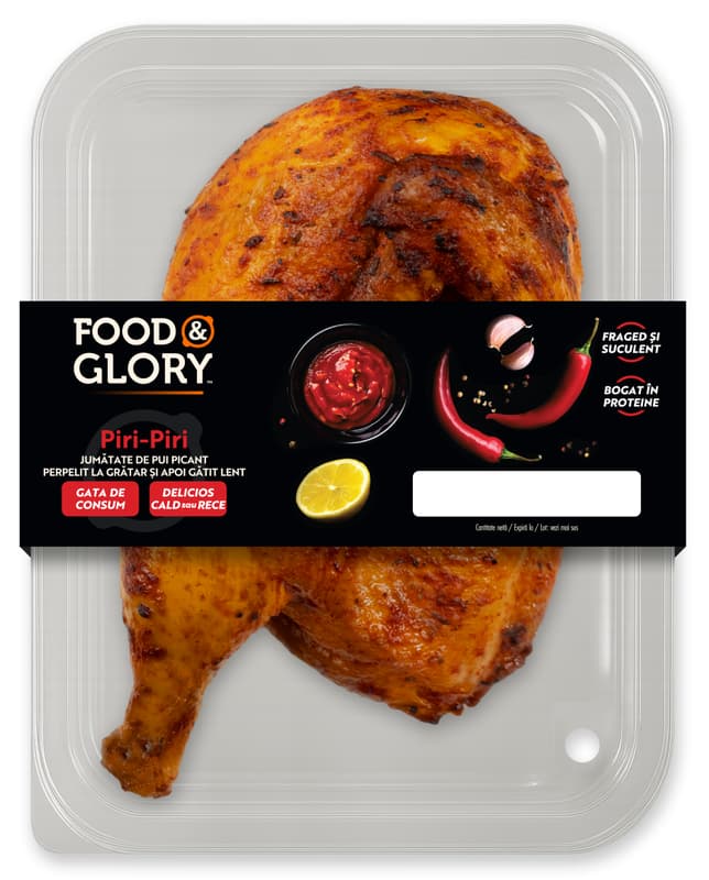 FOOD & GLORY Jumatate de pui Piri Piri