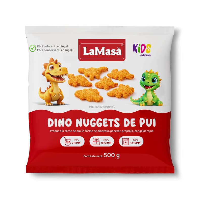 La Masa Dino nuggets de pui