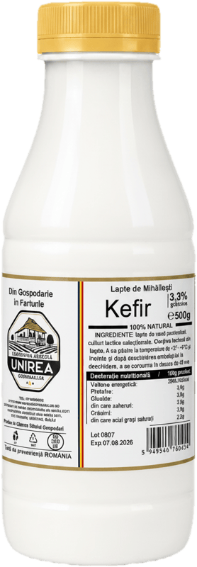 Unirea Gsopodarilor Kefir din lapte de Mihailesti 3.3% grasime
