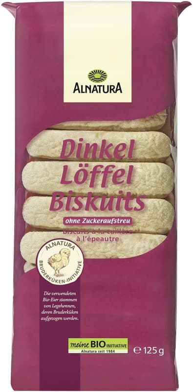 Spelt ladyfingers 125g