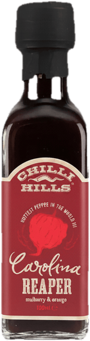 Chilli Hills Sos picant carolina reaper, dude si portocale