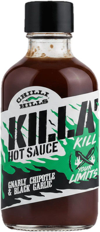 Chilli Hills Sos picant fermentat chipotle si usturoi negru