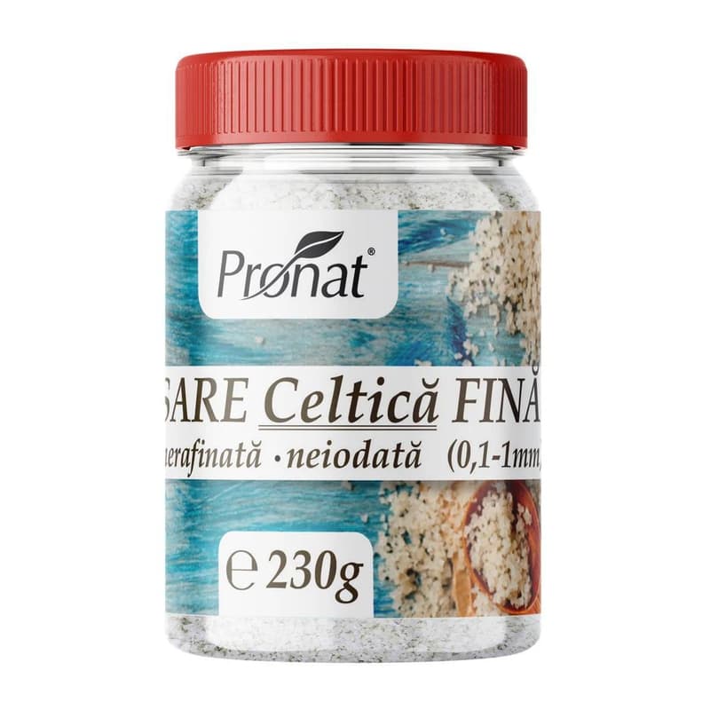 Pronat Sare celtica fina, nerafinată, neiodata