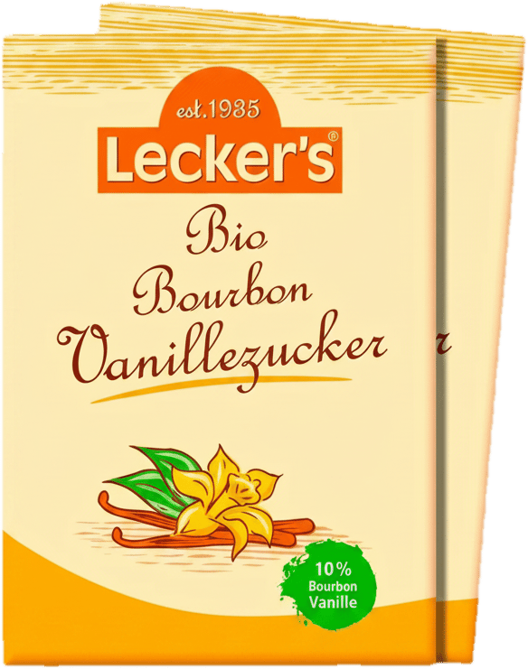 Lecker's ECO/BIO Bourbon vanilla sugar 2x8g