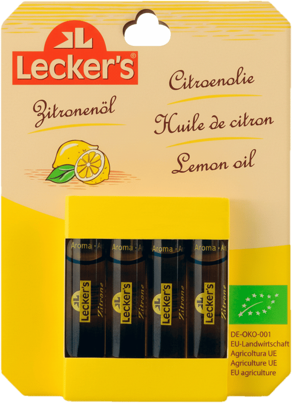 Lecker's ECO/BIO Lemon Oil, 4x2 ml