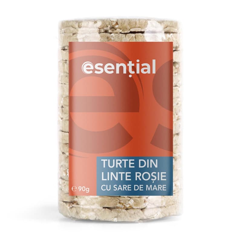 Esential Red Lentil Cakes with Sea Salt, 90 g