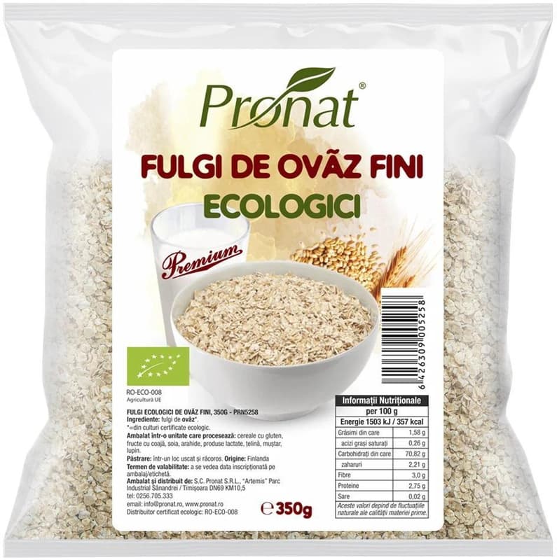 Pronat ECO Fulgi fini de ovaz