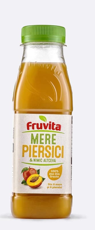 Fruvita 100% Apple, Peach and Nothing Else Juice