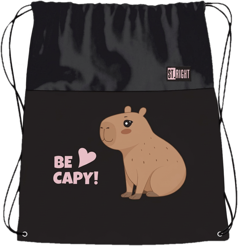 St.Majewski St. Right Be Capy Drawstring Backpack for Kids