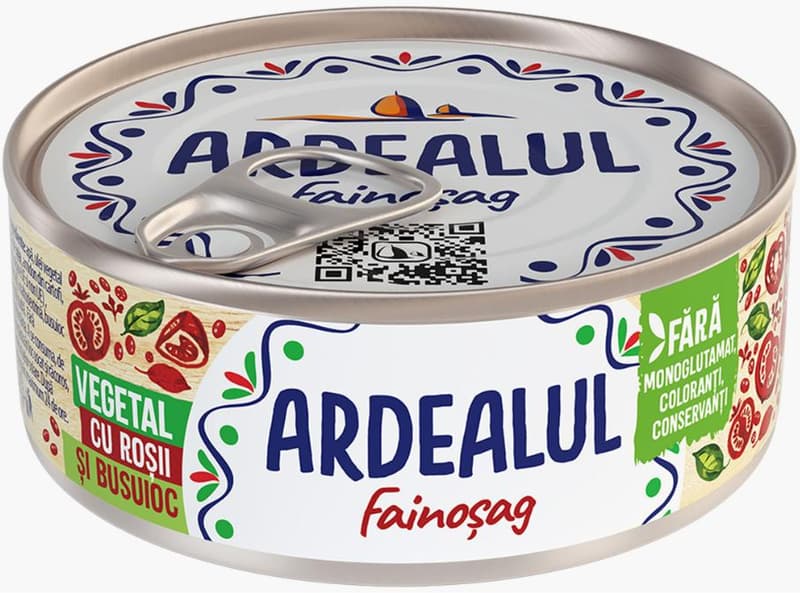 Ardealul Vegetable Pâté with Dill 100 g 24 pcs/carton