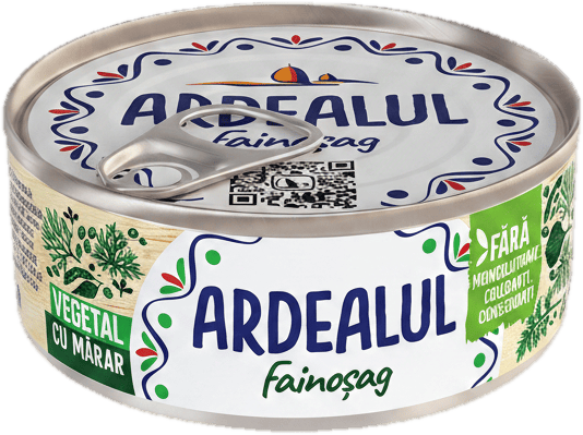 Ardealul Vegetable pâté with tomatoes and basil 100 g, 24 pcs/box