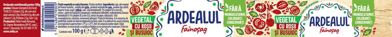 Ardealul Vegetable pâté with tomatoes and basil 100 g, 24 pcs/box