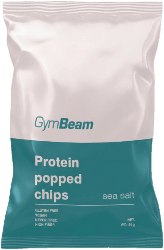GymBeam Protein chips sea salt
